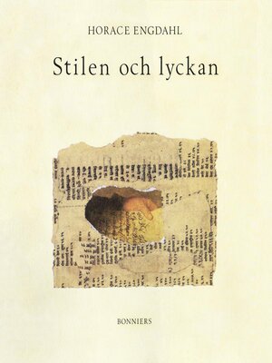 cover image of Stilen och lyckan